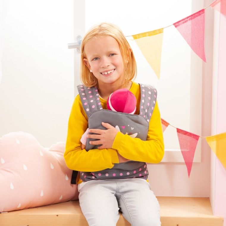 Bayer Design, EasyCarry, nosidełko dla lalek, szare