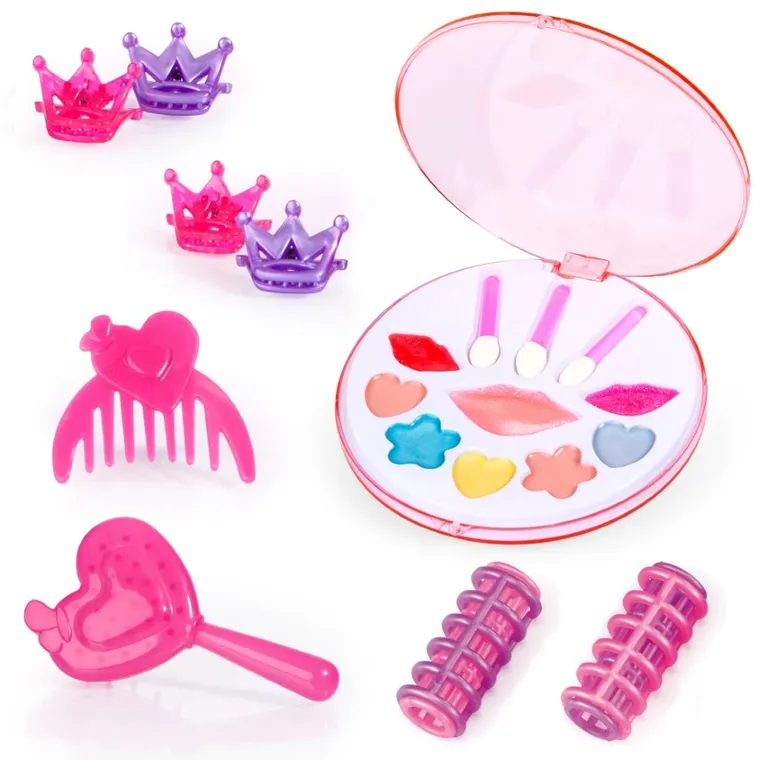 Bayer Design, głowa do stylizacji fryzur z akcesoriami, blondynka, 25 cm