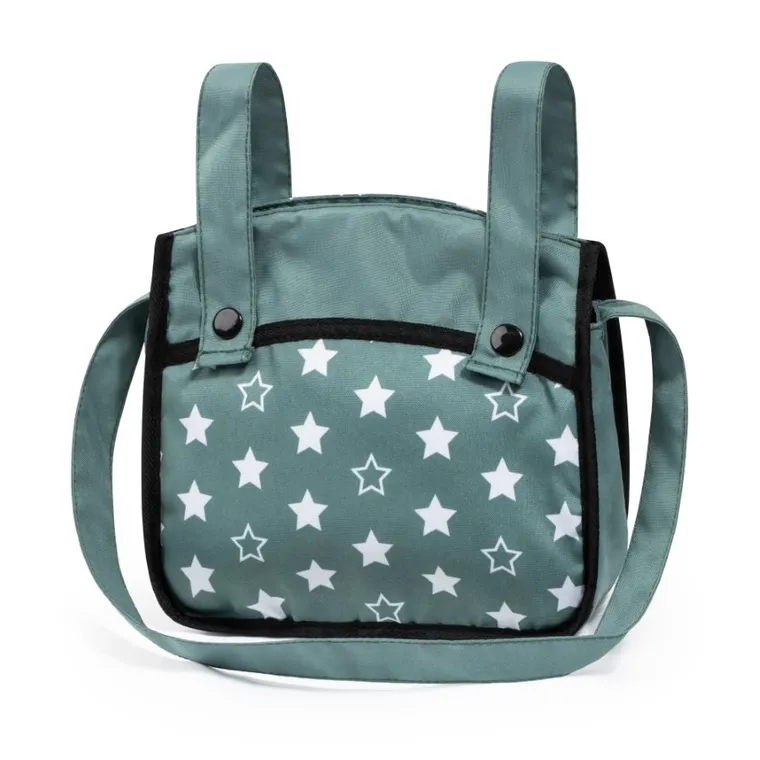 Bayer Design, Xeo Combi, głęboki wózek dla lalek z torbą, skandynawska zieleń