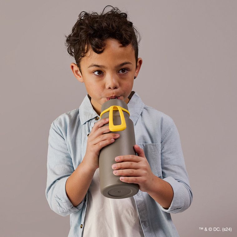 b.box, Batman, butelka termiczna ze składanym ustnikiem, stal nierdzewna, 1l