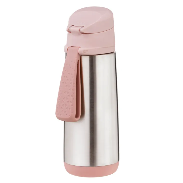 b.box, Blush Crush, butelka termiczna z ustnikiem sportowym, 500 ml