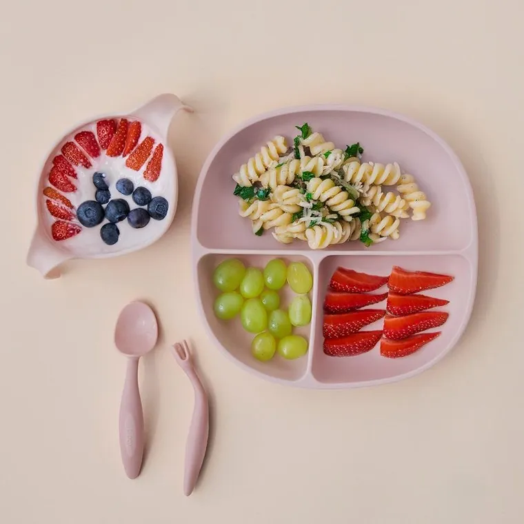 b.box, pierwsze sztućce BLW dla niemowląt, blush