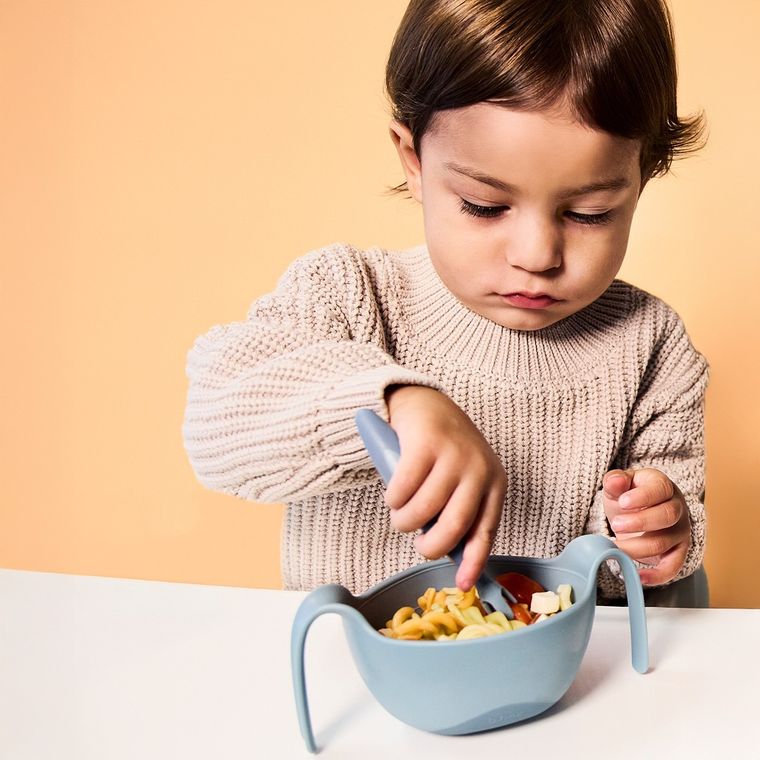 b.box, pierwsze sztućce BLW dla niemowląt, ocean