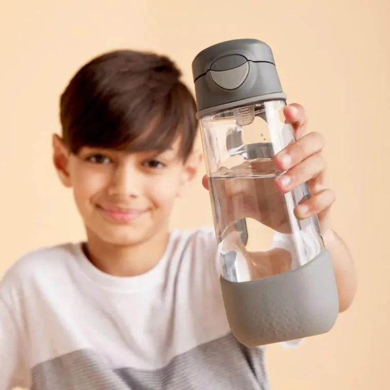 b.box, sportowa butelka tritanowa, graphite, 600 ml