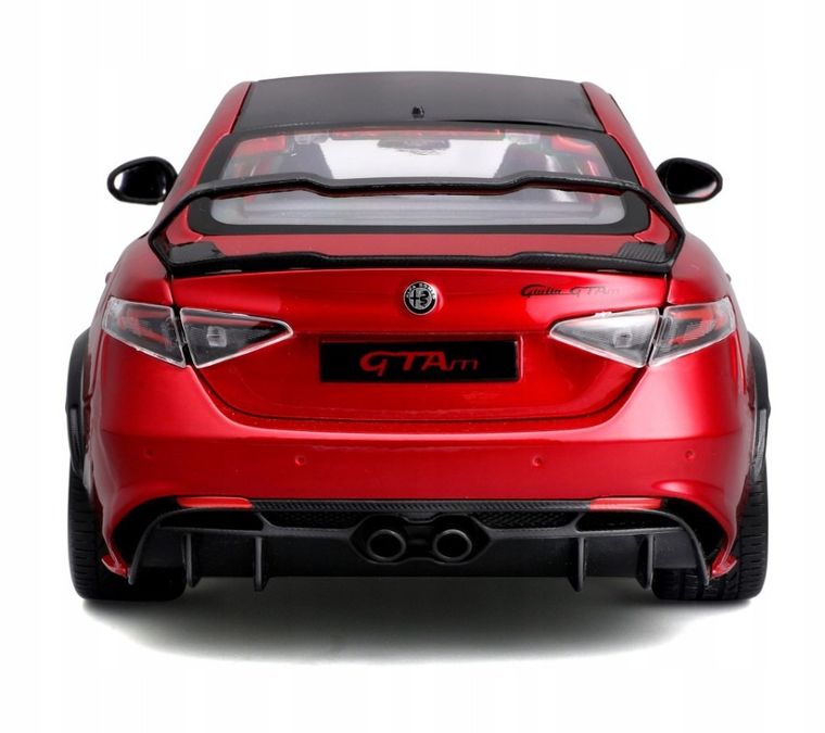Bburago, Alfa Romeo Giulia GTA Metal, model pojazdu, red, 1:18