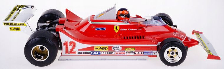 Bburago, Ferrari 312 T4 1979 Gilles Villeneuve, Bolid F1, model pojazdu, 1:18