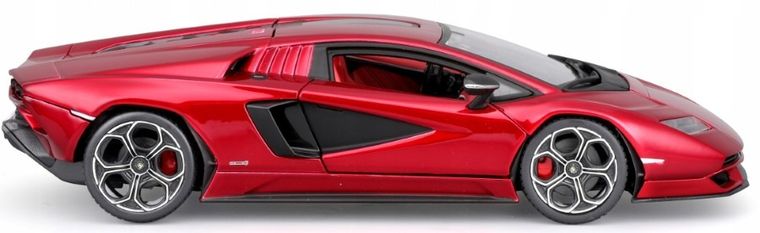 Bburago, Lamborghini Countach LPI, 800-4, model pojazdu, red, 1:24