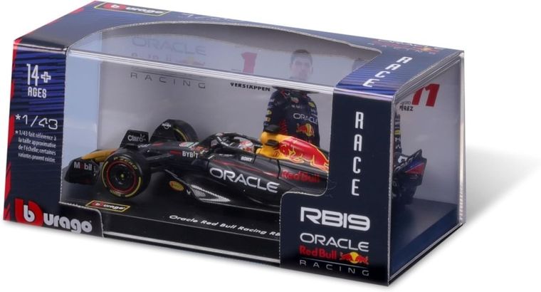 BBurago, Race Oracle Red Bull Racing RB19#1, model pojazdu, 1:43