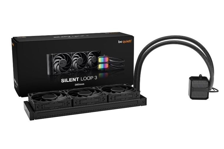 Be Quiet!, chłodzenie wodne, Silent Loop 3, 360mm AIO