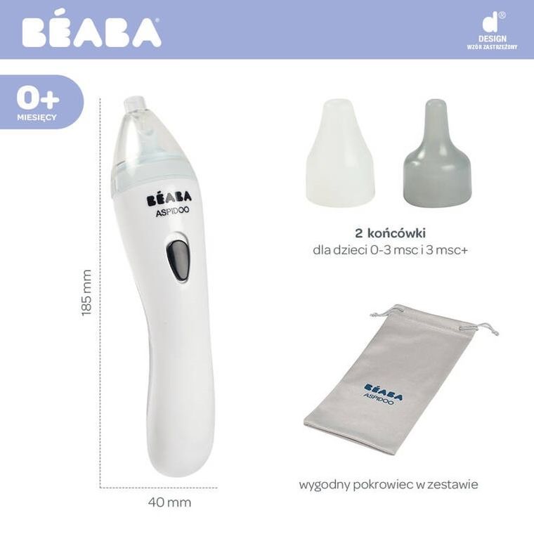 Beaba, Aspidoo, elektryczny aspirator do nosa dla dzieci