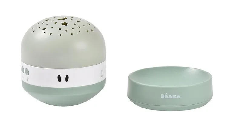 Beaba, Pixie, projektor gwiazd z pozytywką i czujnikiem płaczu, sage green