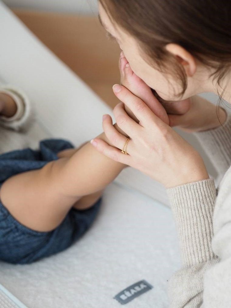 Beaba, pokrowiec na anatomiczny przewijak Sofalange, white