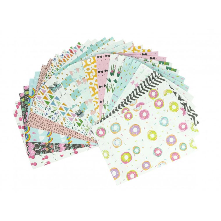 Beniamin, blok papierów ozdobnych, A4, 32 kartki