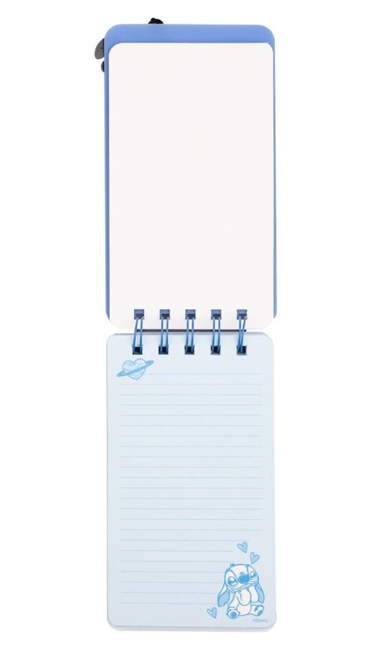 Beniamin, Lilo i Stitch, silikonowy notes na spirali, 15-8,5 cm, 1 szt.