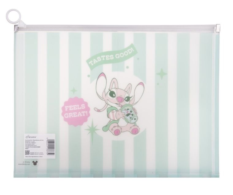 Beniamin, Lilo i Stitch, teczka na suwak, A4, 1 szt.