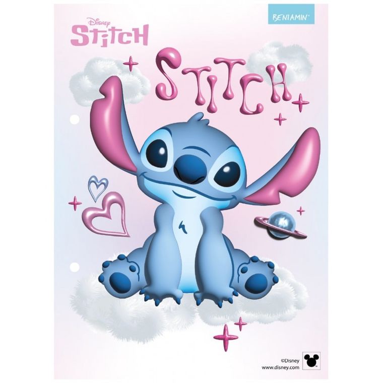 Beniamin, Lilo i Stitch, wkłady do segregatora, A5, 13 szt.