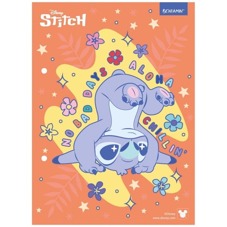 Beniamin, Lilo i Stitch, wkłady do segregatora, A5, 13 szt.