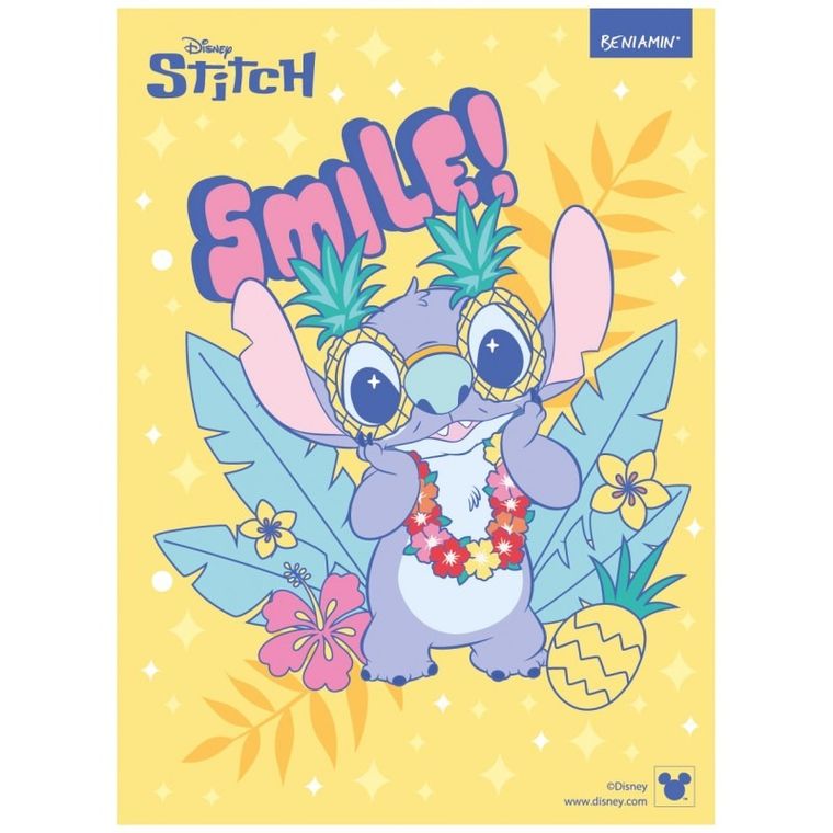Beniamin, Lilo i Stitch, wkłady do segregatora, A5, 13 szt.