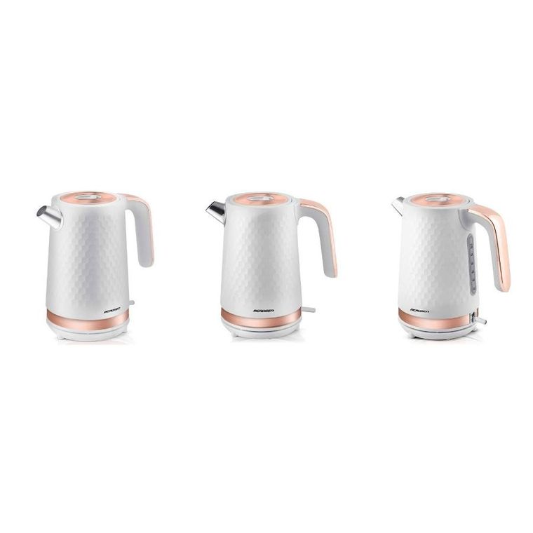 Berdsen, czajnik elektryczny, biało-miedziany, 1,7l, BD-705