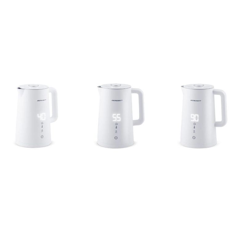 Berdsen, czajnik elektryczny, biały, 1,7l