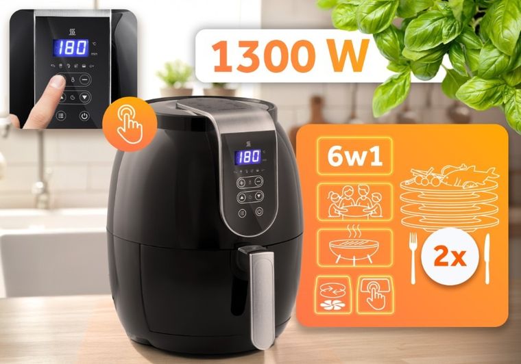 Berdsen, frytkownica beztłuszczowa, air fryer, 3,6l, BD-651