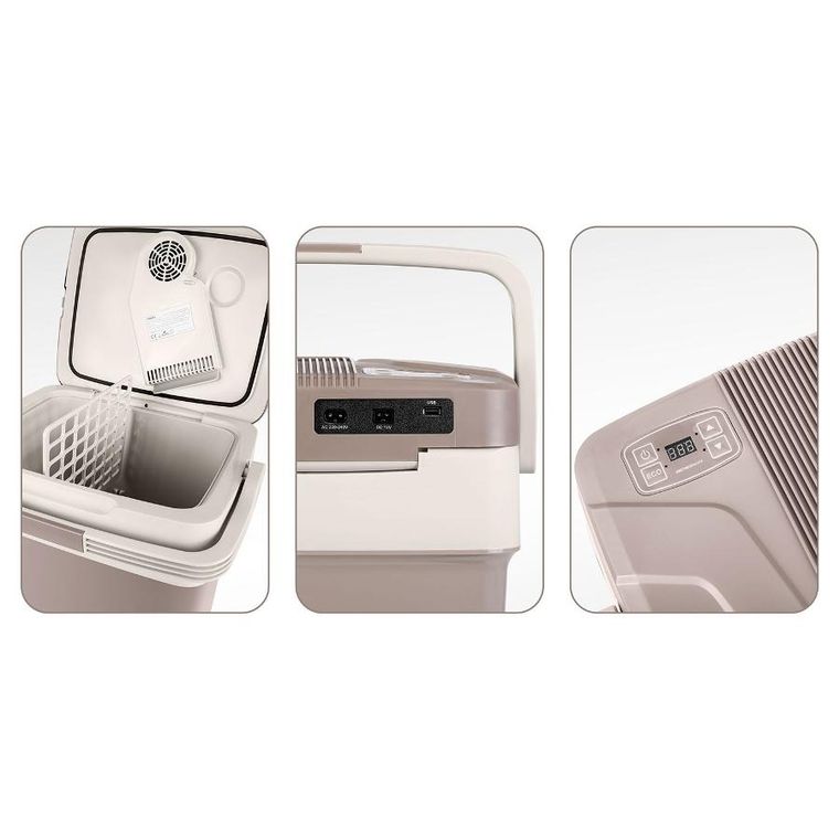 Berdsen, Icemax, lodówka turystyczna, tryb Eco, ciemno-szara, 29l