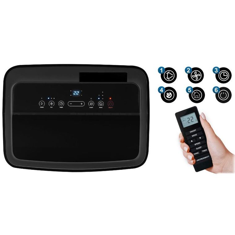 Berdsen, klimatyzator przenośny, 14000 BTU, BD-581