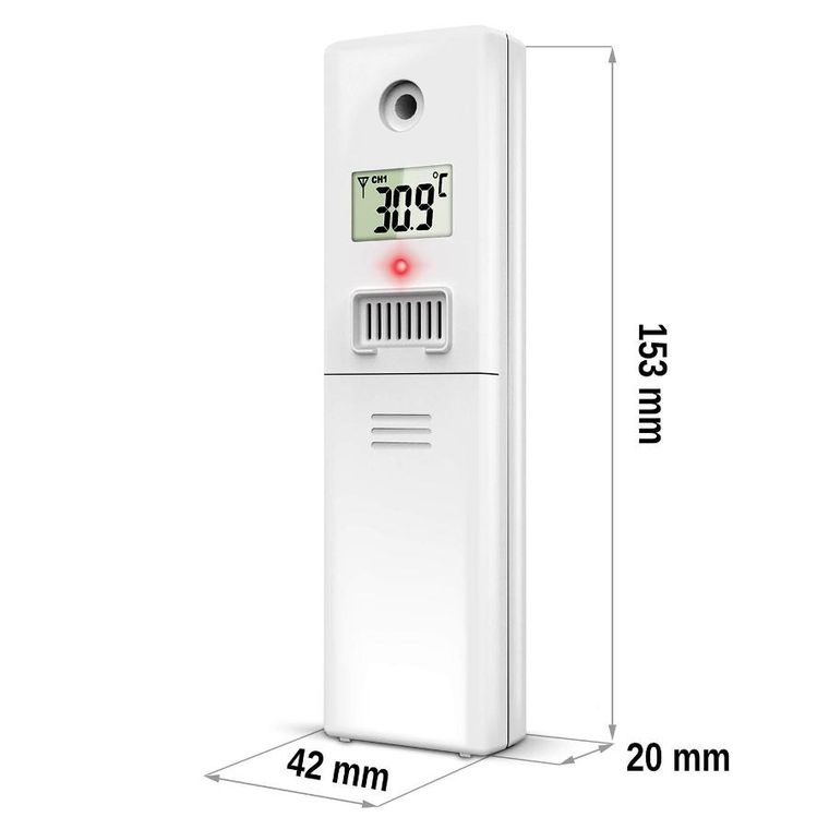 Berdsen, nadajnik do stacji pogodowej, biały