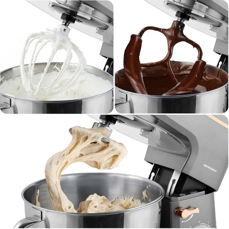 Berdsen, robot kuchenny, planetarny mikser 3w1, 6l, 1400W, BD-756