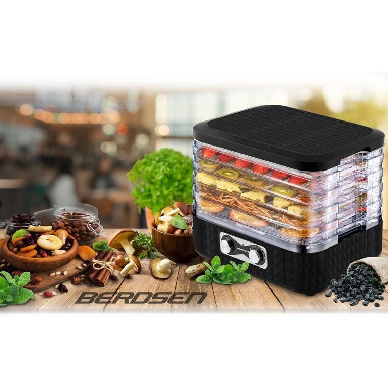 Berdsen, suszarka do żywności, czarna