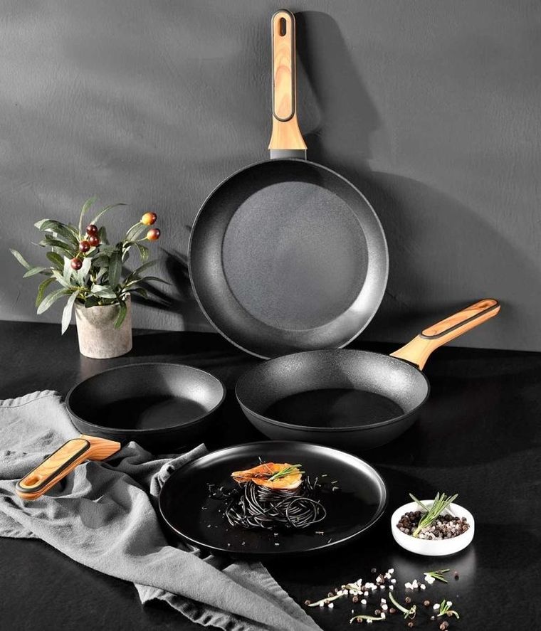 Bergner, Charcoal, patelnia multiclad, 28 cm