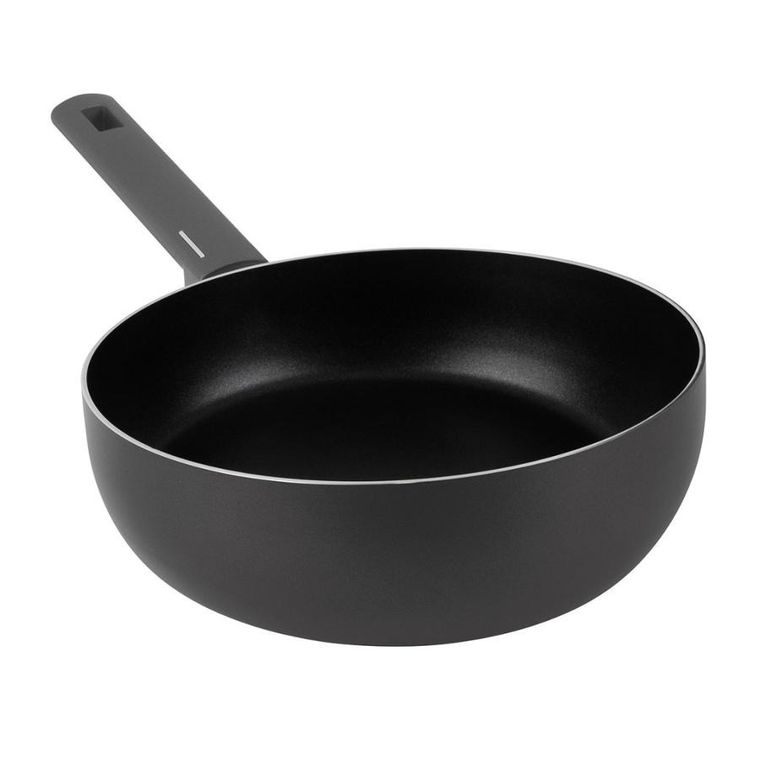 Berlinger Haus, Anthracite, wok, patelnia tytanowa, flip, 26 cm