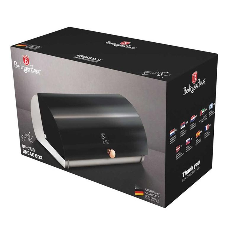 Berlinger Haus, chlebak stalowy, black rose