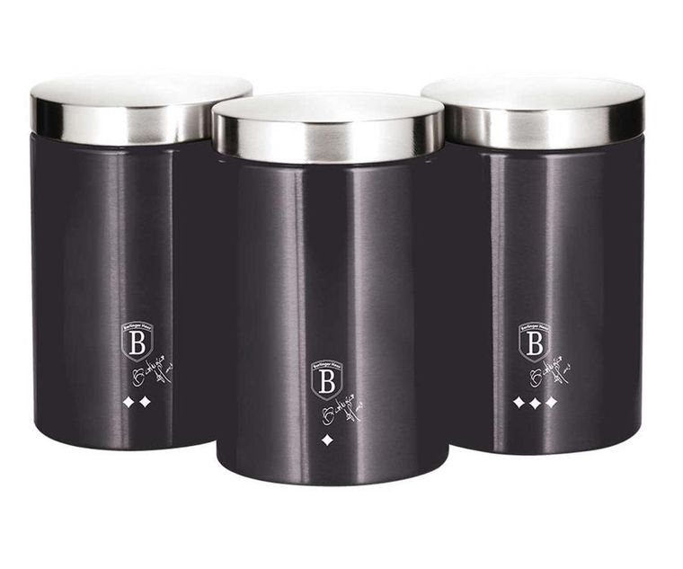 Berlinger Haus, chlebak z zestawem pojemników, carbon pro, BH-6732