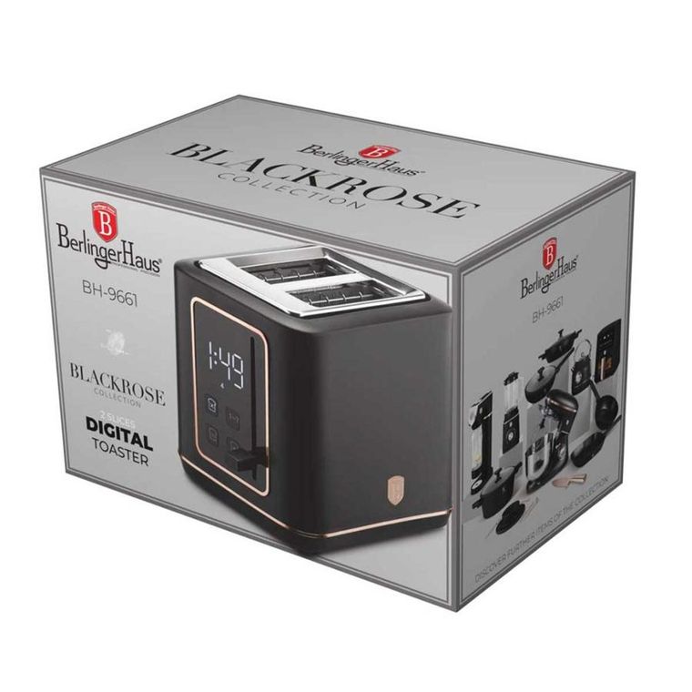 Berlinger Haus, cyfrowy toster do grzanek, black rose
