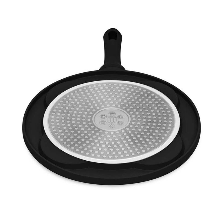 Berlinger Haus, patelnia tytanowa do placków jajek, black rose, 26 cm