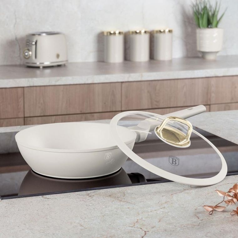 Berlinger Haus, Sahara, głęboka patelnia tytanowa, 24 cm