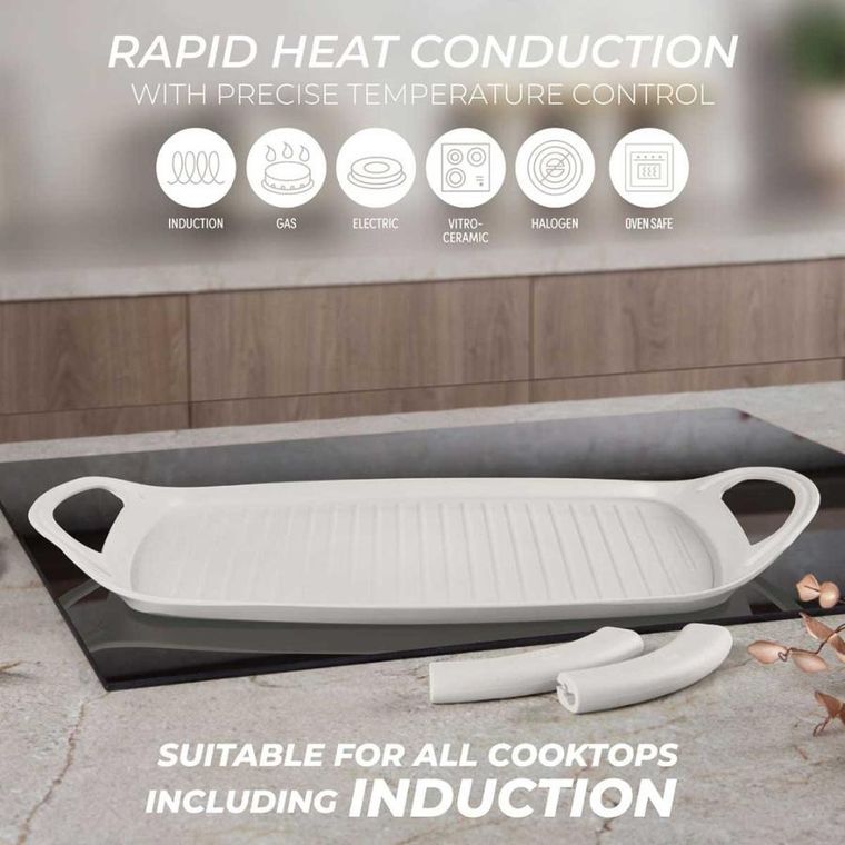 Berlinger Haus, Sahara, płyta grillowa tytanowa, 47 cm