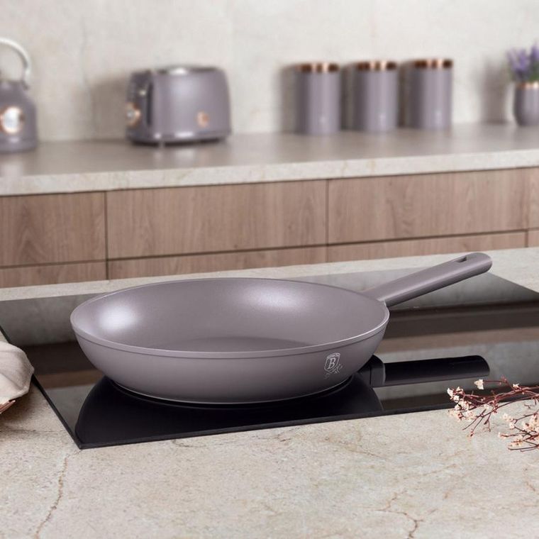 Berlinger Haus, Taupe, zestaw patelni tytanowych, 3 szt.