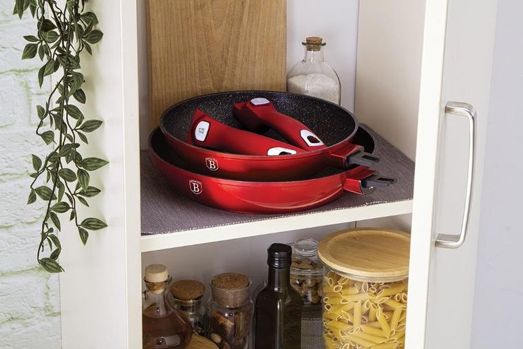 Berlinger Haus, zestaw 3 patelni granitowych