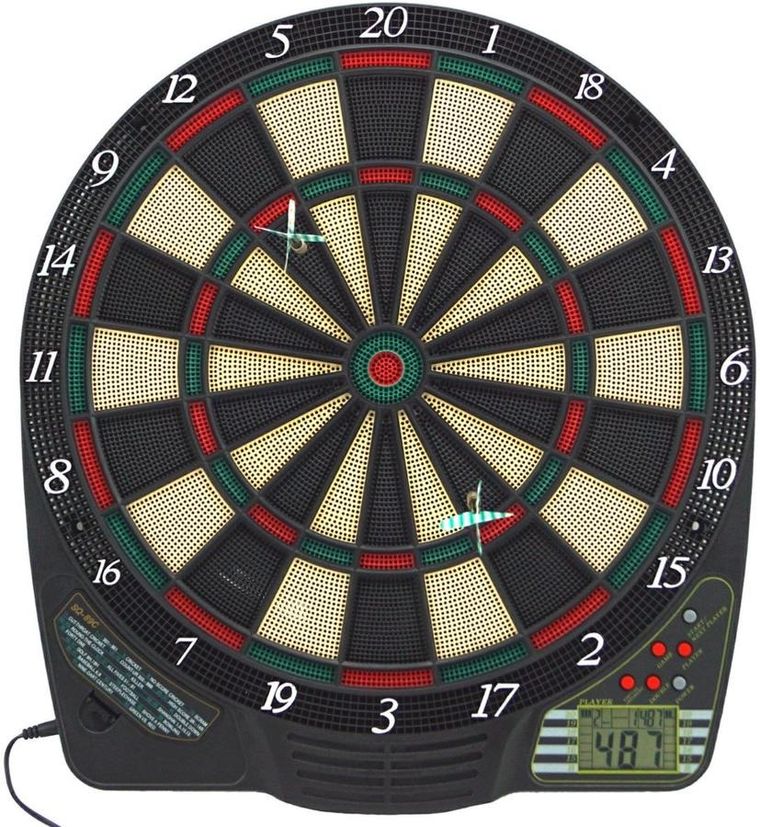 Best Sporting, Chester, tarcza elektroniczna do darta z rzutkami, zestaw