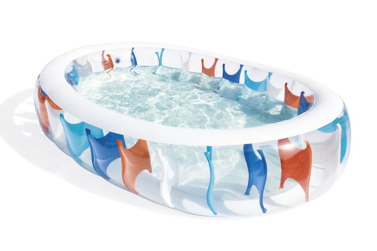 Bestway, basen dmuchany, owlany, fale, 229-152-51 cm, 1 szt.