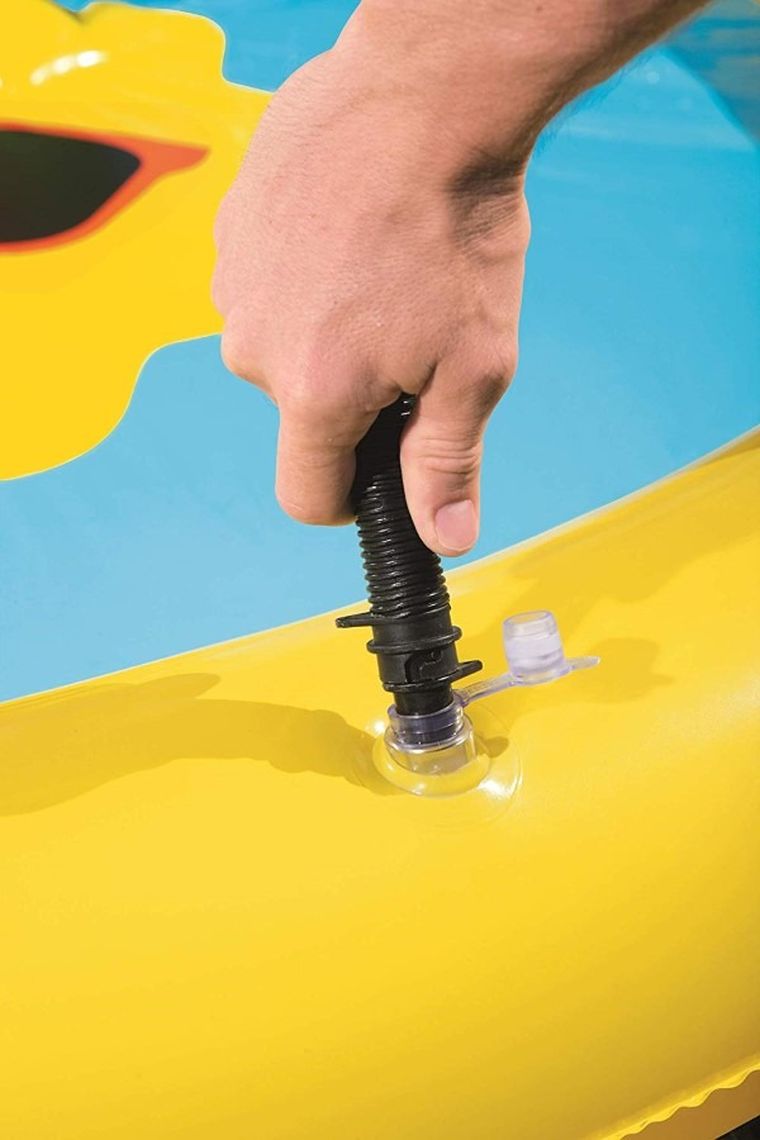 Bestway, basen dmuchany ze zjeżdzalnią i fontanną, słoneczna kraina, 237-201-104 cm