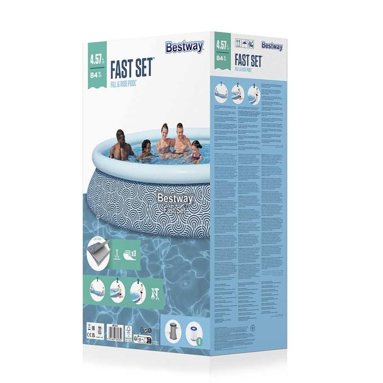Bestway, basen ogrodowy, rozporowy, 9w1, 457-84 cm