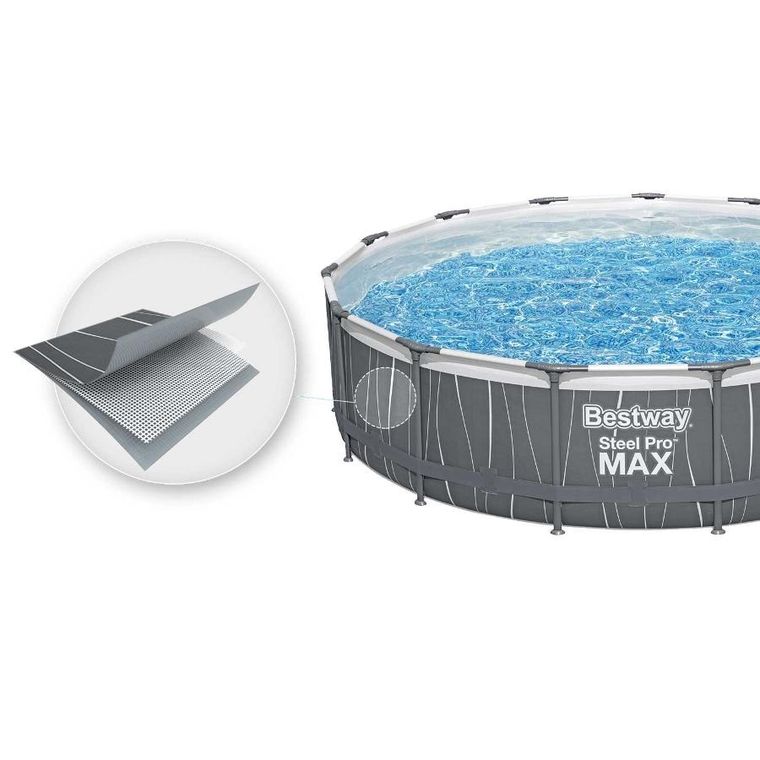 Bestway, basen ogrodowy, stelażowy, 457-107 cm, zestaw 13w1