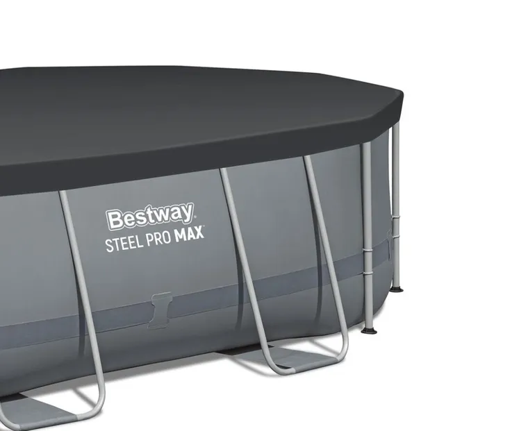 Bestway, basen ogrodowy, stelażowy, 488-305-107 cm, zestaw 18w1