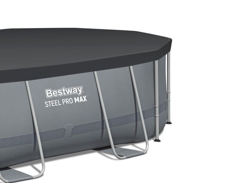 Bestway, basen ogrodowy, stelażowy, 488-305-107 cm, zestaw 18w1