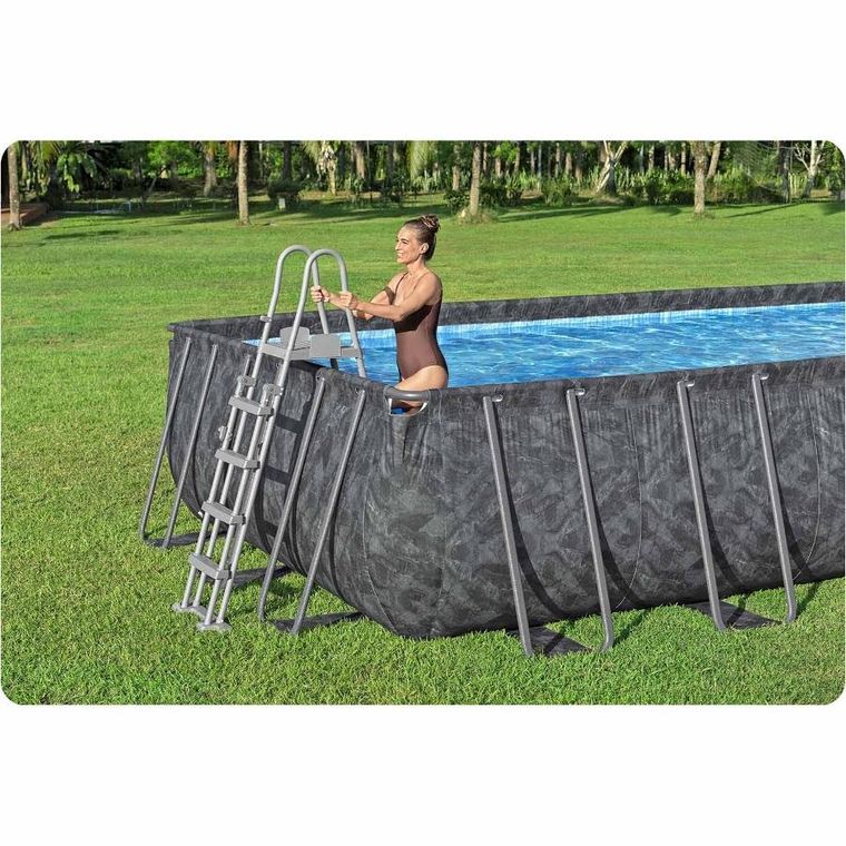 Bestway, basen stelażowy, ogrodowy 732-366-132 cm, zestaw 11w1