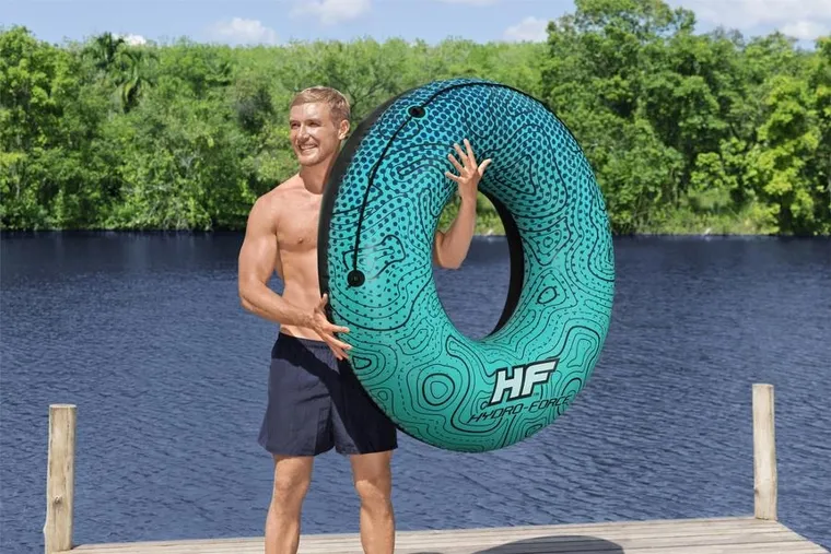 Bestway, dmuchane koło do pływania, niebieskie, 106 cm