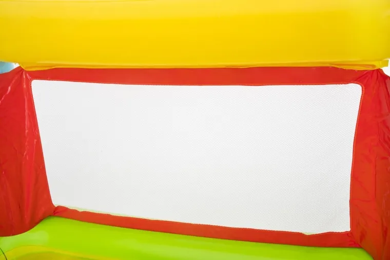 Bestway, Fisher-Price, dmuchany zamek, trampolina, 175-173-135 cm